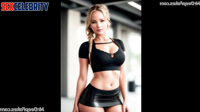 Animated 3D sexy pics of amazing Jennifer Lawrence deepfake
