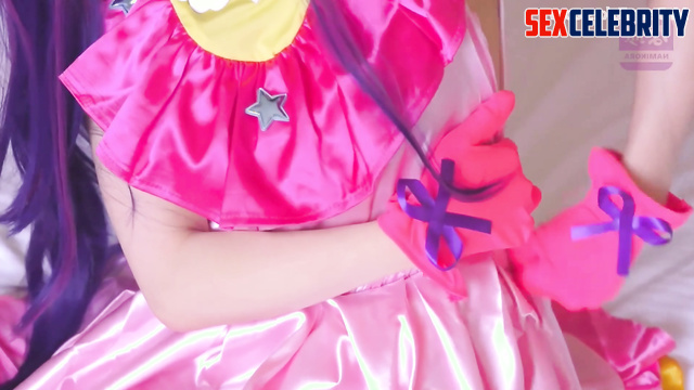Cosplay slut made awesome blowjob, fake Asuka Saito (齋藤 飛鳥 乃木坂46)