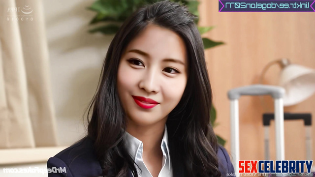 Office girl slipped him an aphrodisiac, Momo (모모 트와이스) smart face change