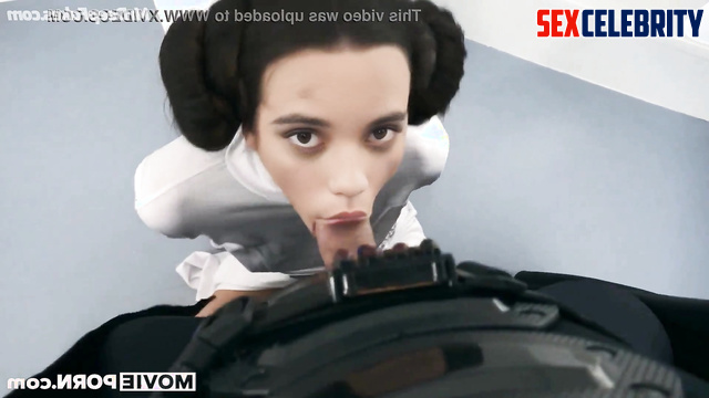 Star Wars princess giving up all her holes (Jenna Ortega fakes)