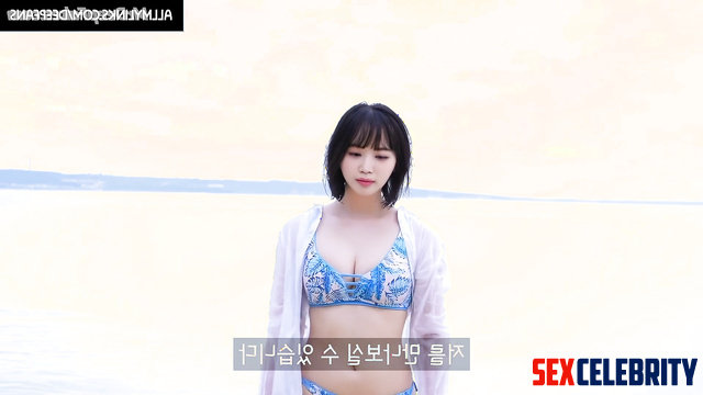 IZ*ONE LE SSERAFIM (아이즈원 르세라핌) Exploring perfect body - Chaewon 채원 누드