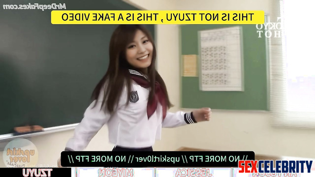 Classmates cumed inside, what will her parents say ai Yujin, Tzuyu 안유진 누드