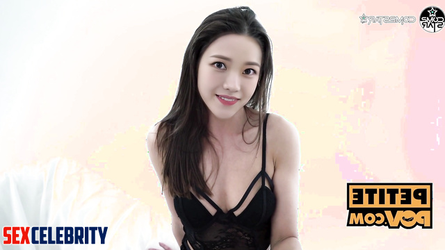 카리나 에스파 beauty brunette having fuck in luxury underwear - Karina fakeapp