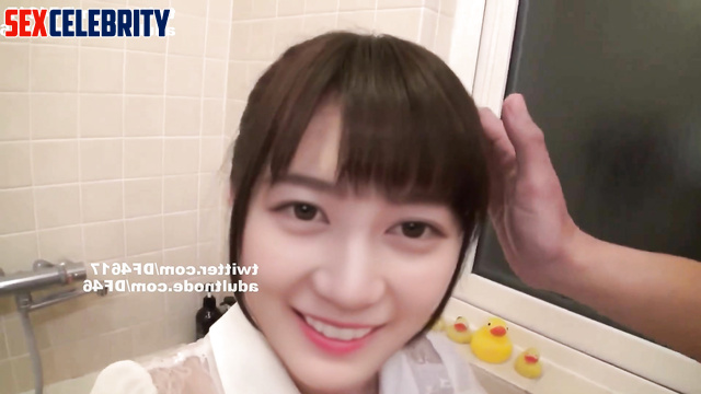 Ikuta Erika 生田 絵梨花 Nogizaka46 acts naughty in bath (fake porn ディープフェイク エロ) [PREMIUM]