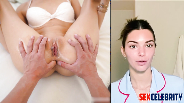 Sexy celeb told about her first experience in porn - Kendall Jenner AI