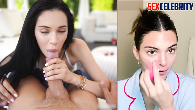 Sexy celeb told about her first experience in porn - Kendall Jenner AI