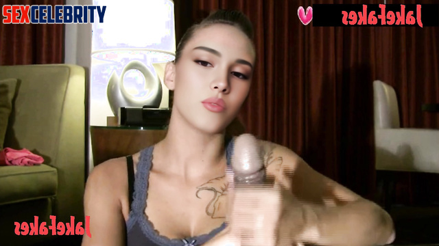Cool handjob instruction by dirty whore Ariana Grande, internet celebrity