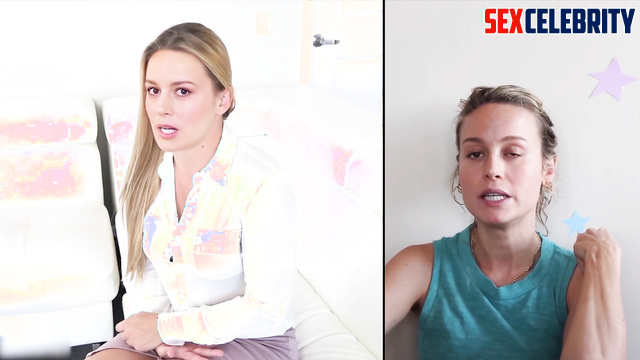 Horny wife needs a cock after hard day - POV fake Brie Larson
