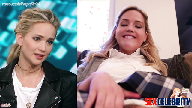 Jennifer Lawrence pov deepfake video - look at her antics in skirt