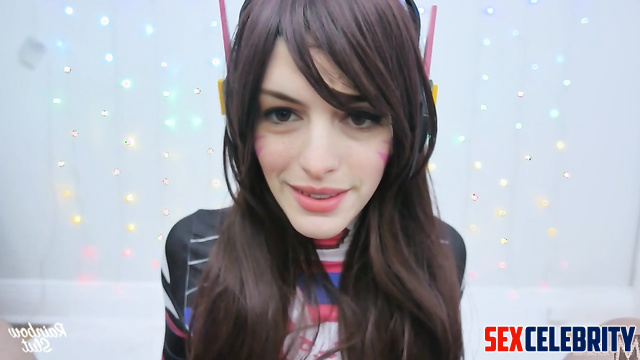 Fakes// Hardcore anal fuck with cosplay teen Anne Hathaway