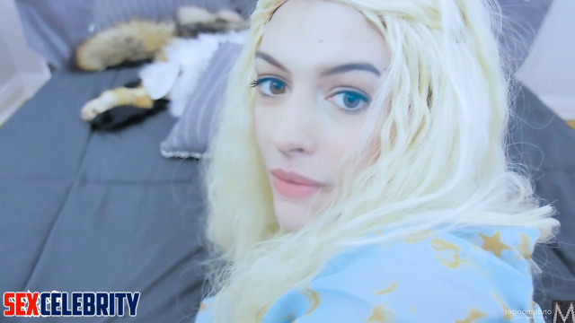 Fakes// Hardcore anal fuck with cosplay teen Anne Hathaway