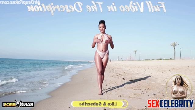 Walk by the sea excited them, Rihanna hot interracial sex scenes