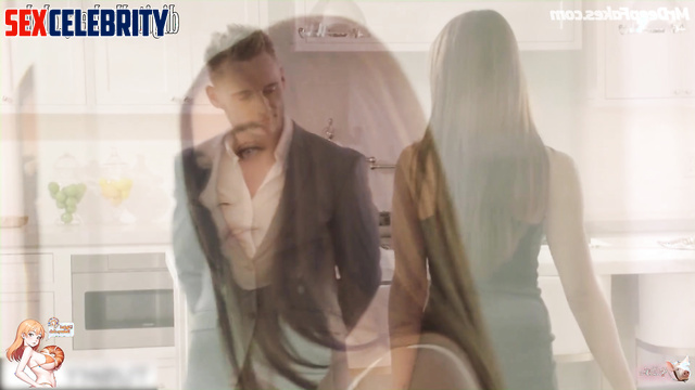 Barbara Palvin spent a long time preparing for sex in the kitchen, A.I.