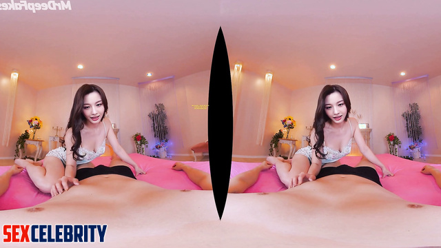Slutty Sullyoon (설윤 엔믹스) made cool efforts to make her partner cum - AI