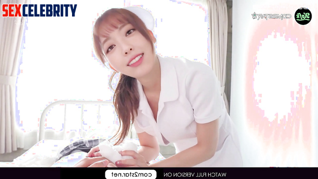 Slutty nurse showed a patient her big tits / Yuna ITZY face swap 신유나 딥페이크