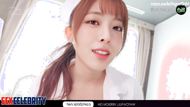 Slutty nurse showed a patient her big tits / Yuna ITZY face swap 신유나 딥페이크