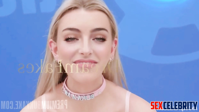 Lots of guy cumed her mouth to the fullest / Elizabeth Turner bukkake ai