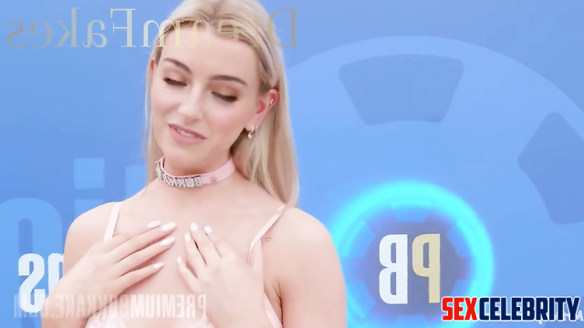 Lots of guy cumed her mouth to the fullest / Elizabeth Turner bukkake ai