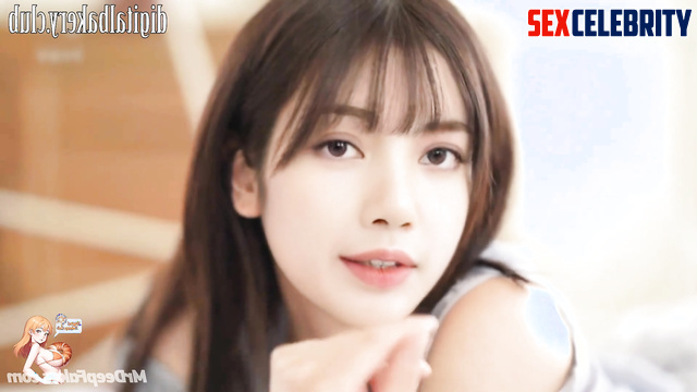 (리사 블랙핑크) naked beauty Lisa perfectly pleases her boyfriend - face swap
