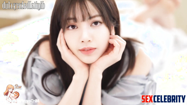 (리사 블랙핑크) naked beauty Lisa perfectly pleases her boyfriend - face swap