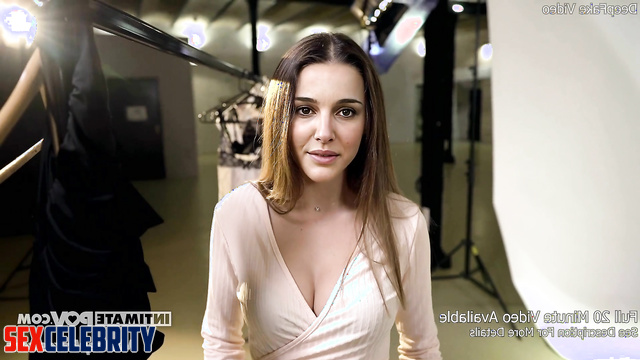 Natalie Portman likes that the photo shoot turned into something more, ai