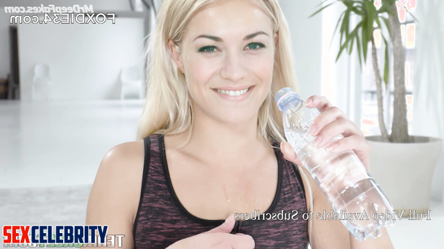 Massage ended with something strange - Yvonne Strahovski real fake