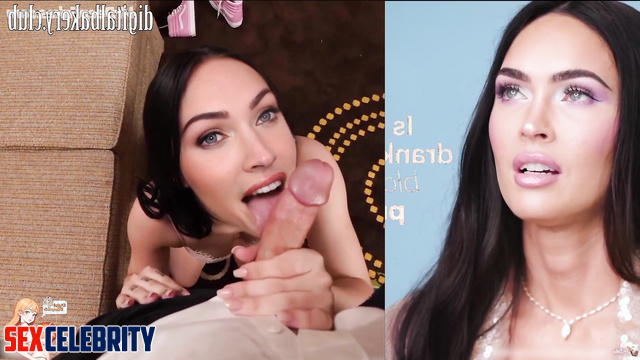 Sexy Megan Fox behaves slutty in bed (deep learning program)