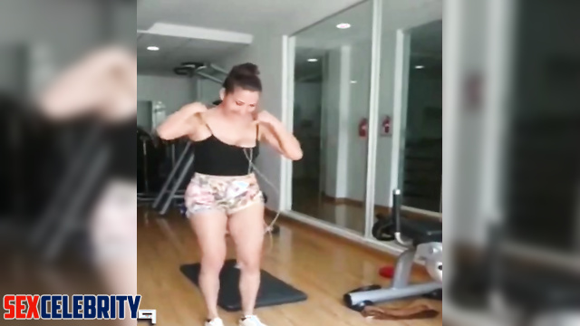 AI Jackie Guerrido skipping rope