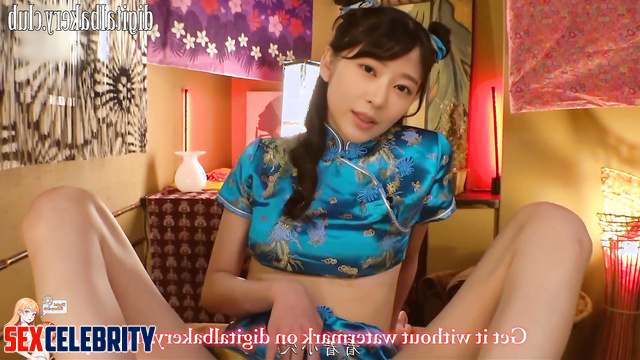 Beauty geisha making magic handjob / Minju (김민주 아이즈원) in fake porn
