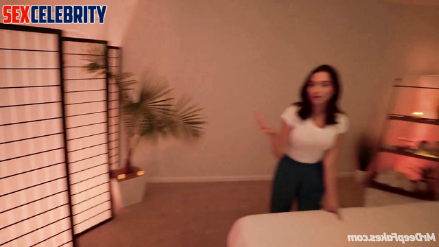 Sexy masseuse making unexpected hot massage - Gal Gadot real fake