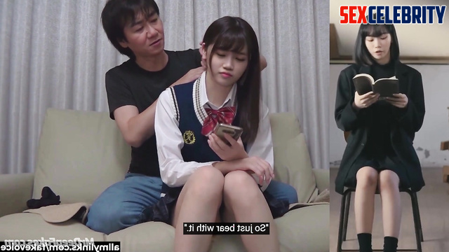 Modest schoolgirl loves triple games 채원 아이즈원 르세라핌 Chaewon deepfake erotic