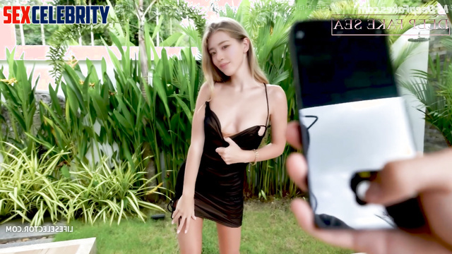 Haewon got some sun and now she wants to fuck, face swap / 해원 엔믹스