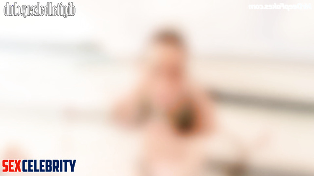 Face swap Keira Knightley takes your cum in her mouth on the beach POV