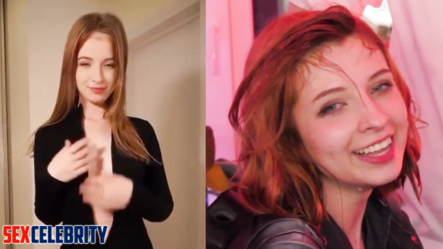 Redhead Nieuczesana got a deep face fuck on a date, real fake