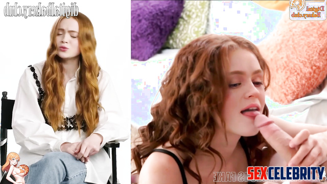 Petite teen Sadie Sink can't resist her stepbro's big cock - fakeapp