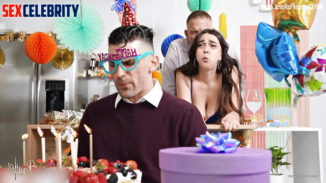 As a gift Iman Vellani's husband got her sexy cheating with his friend porn