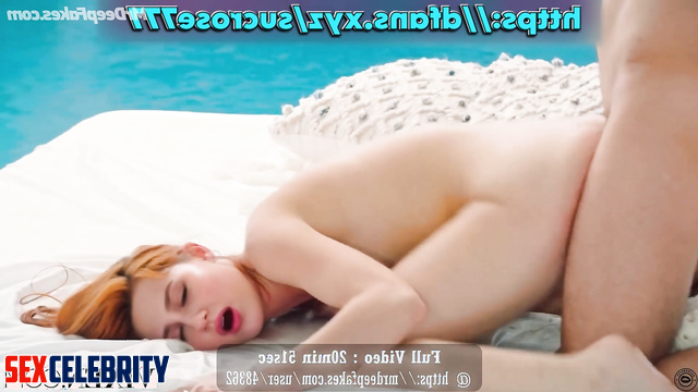 Next to the luxury pool Lili Reinhart fucks in a wild rhythm deepfake