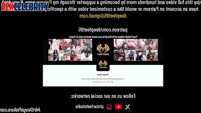 Megan Fox paid to have this done to her heels, artificial intelligence