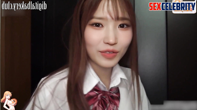 Teens date is going hot - Song Hayoung Fromis_9 face swap / 송하영 딥 페이크 에로틱