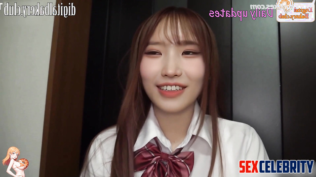 Teens date is going hot - Song Hayoung Fromis_9 face swap / 송하영 딥 페이크 에로틱