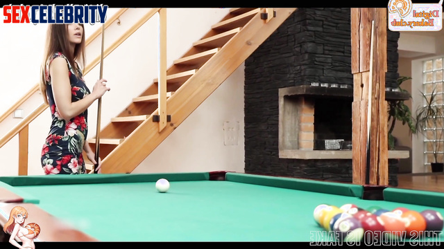 Cunnilingus on the pool table - Jessica Biel enjoying her life, fakeapp