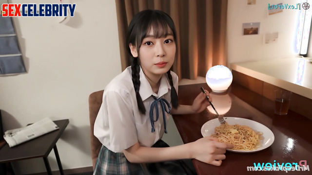 김민주 아이즈원 she was interested in tasting dick, schoolgirl Minju (fakeapp)