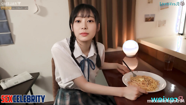 김민주 아이즈원 she was interested in tasting dick, schoolgirl Minju (fakeapp)