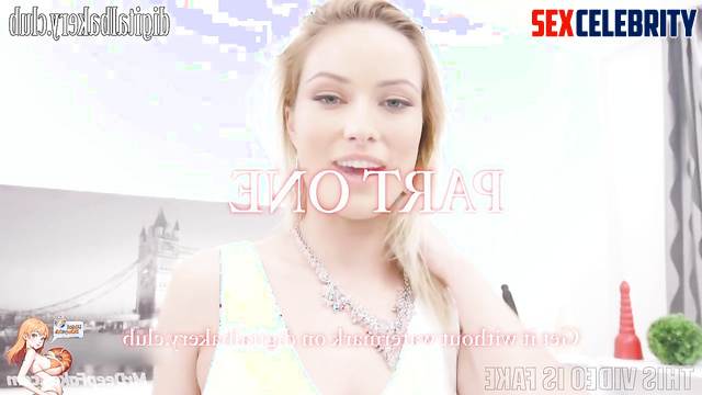 Strangers entered her with a big pleasure - Olivia Wilde deepfake erotic