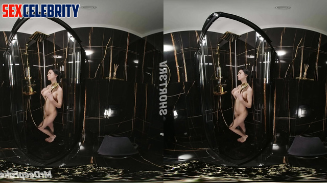 She wants you to watch her solo in the bathroom, Megan Fox in fake porn