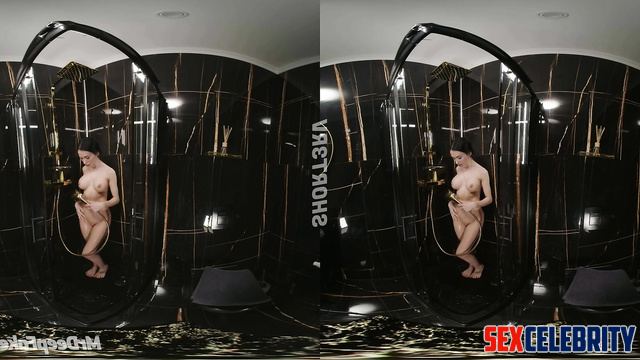 She wants you to watch her solo in the bathroom, Megan Fox in fake porn