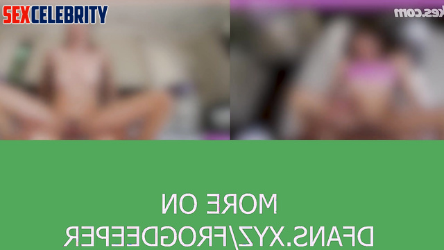 She's sitting on the bed and craving your dick, fake Yami Rootz