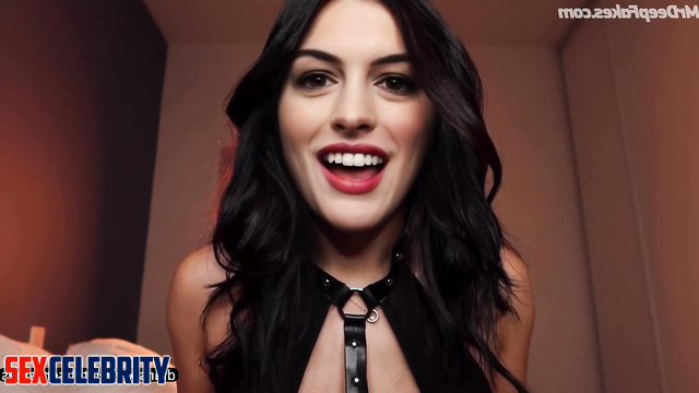 Fakeapp Anne Hathaway POV hot milf mommy talks dirty to you