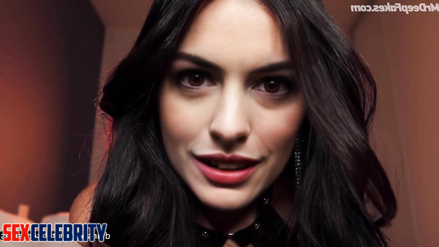 Fakeapp Anne Hathaway POV hot milf mommy talks dirty to you