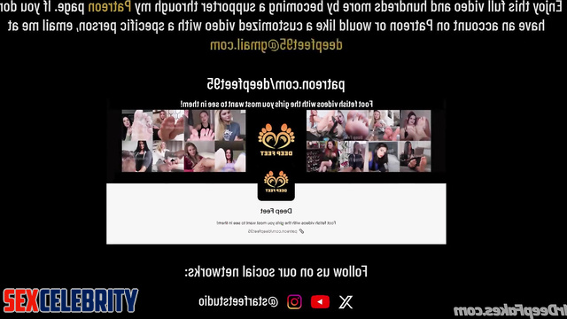 She gets very excited by tickling, Elle Fanning fetish sex tape